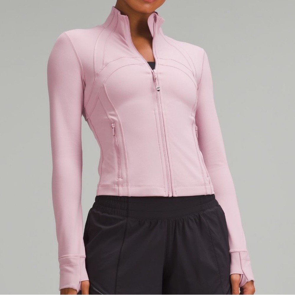 lululemon define jacket rose blush